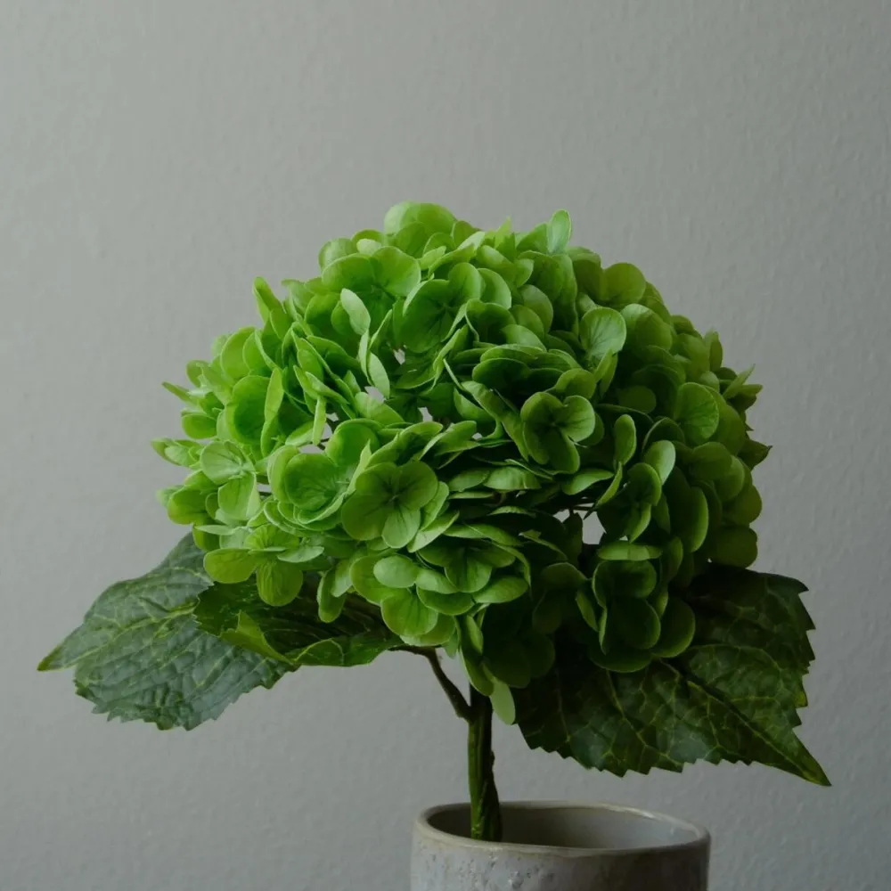 Botané Studios Kunstige Blomster>Hydrangea Flower Green
