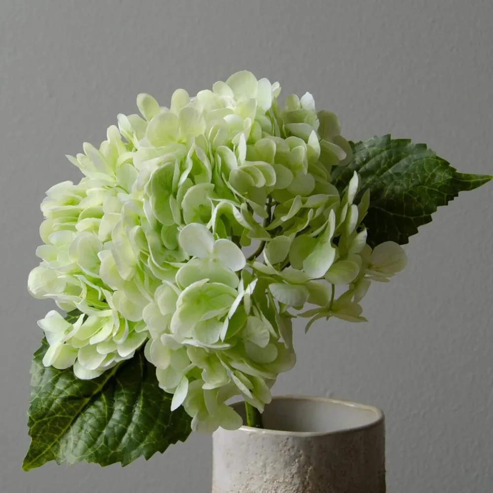 Botané Studios Kunstige Blomster>Hydrangea Flower Light Green