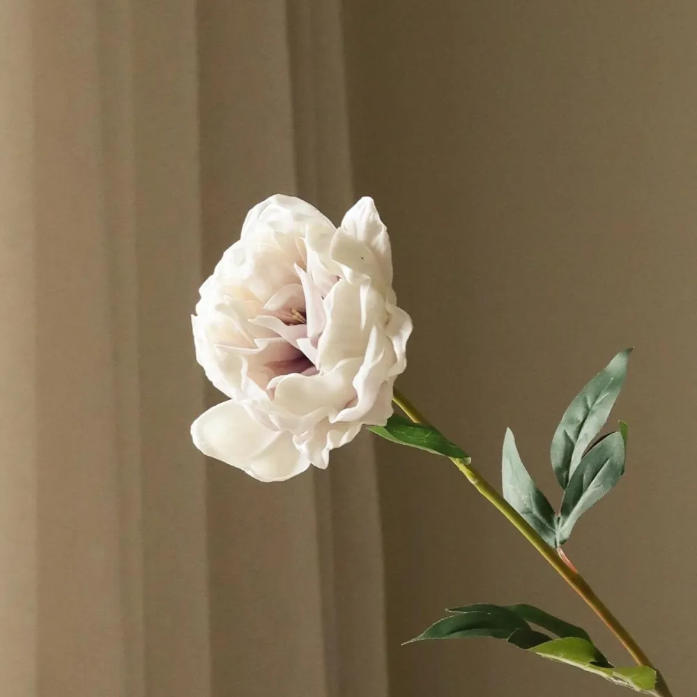 Botané Studios Kunstige Blomster>Large Peony Flower Light Purple