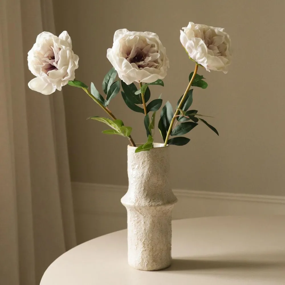 Botané Studios Kunstige Blomster>Large Peony Flower Light Purple