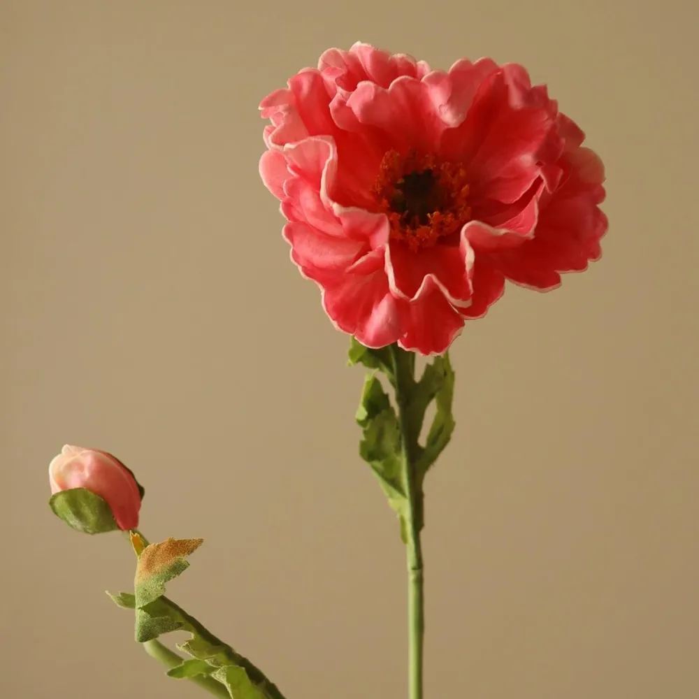 Botané Studios Kunstige Blomster>Large Poppy Flower Pink