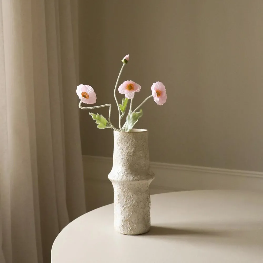 Botané Studios Kunstige Blomster>Poppy Flower Light Pink