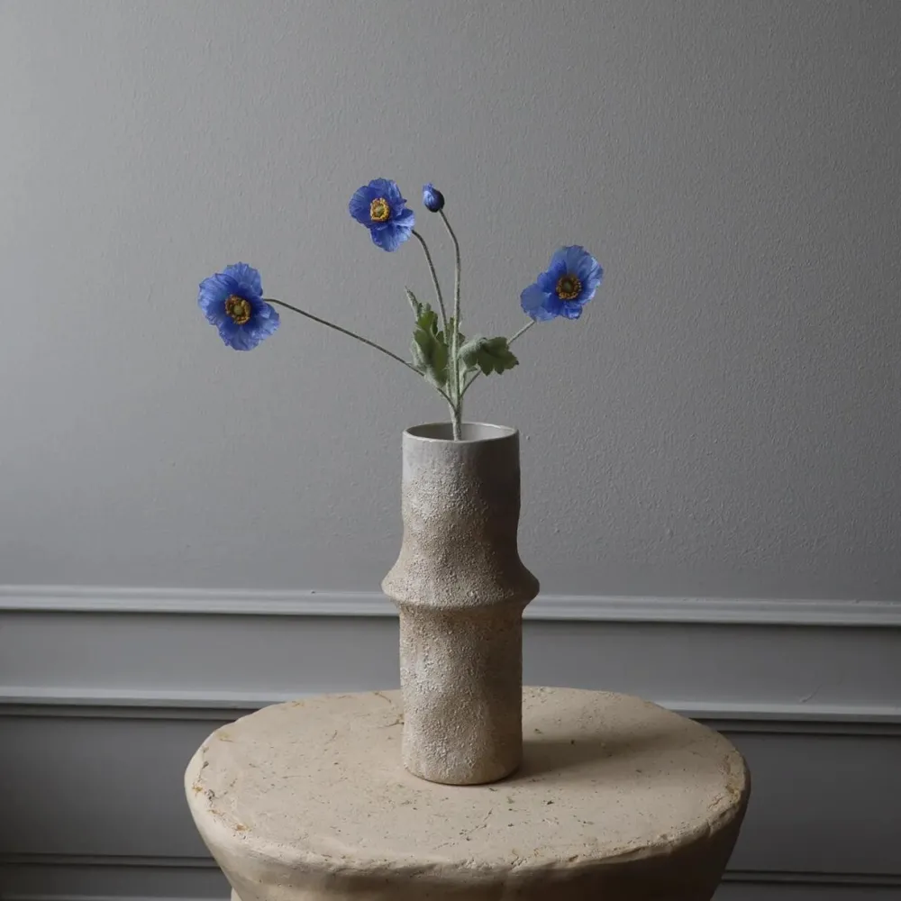 Botané Studios Kunstige Blomster>Poppy Flower Blue