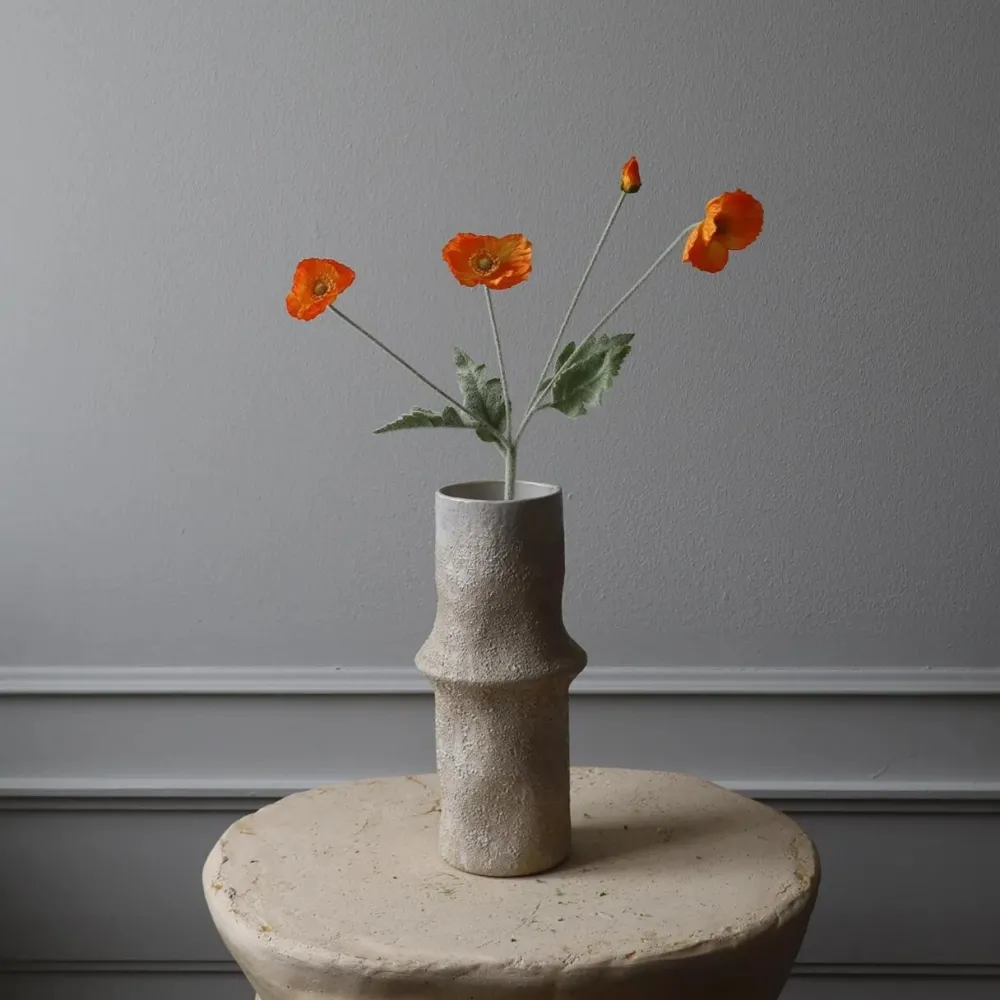 Botané Studios Kunstige Blomster>Poppy Flower Orange