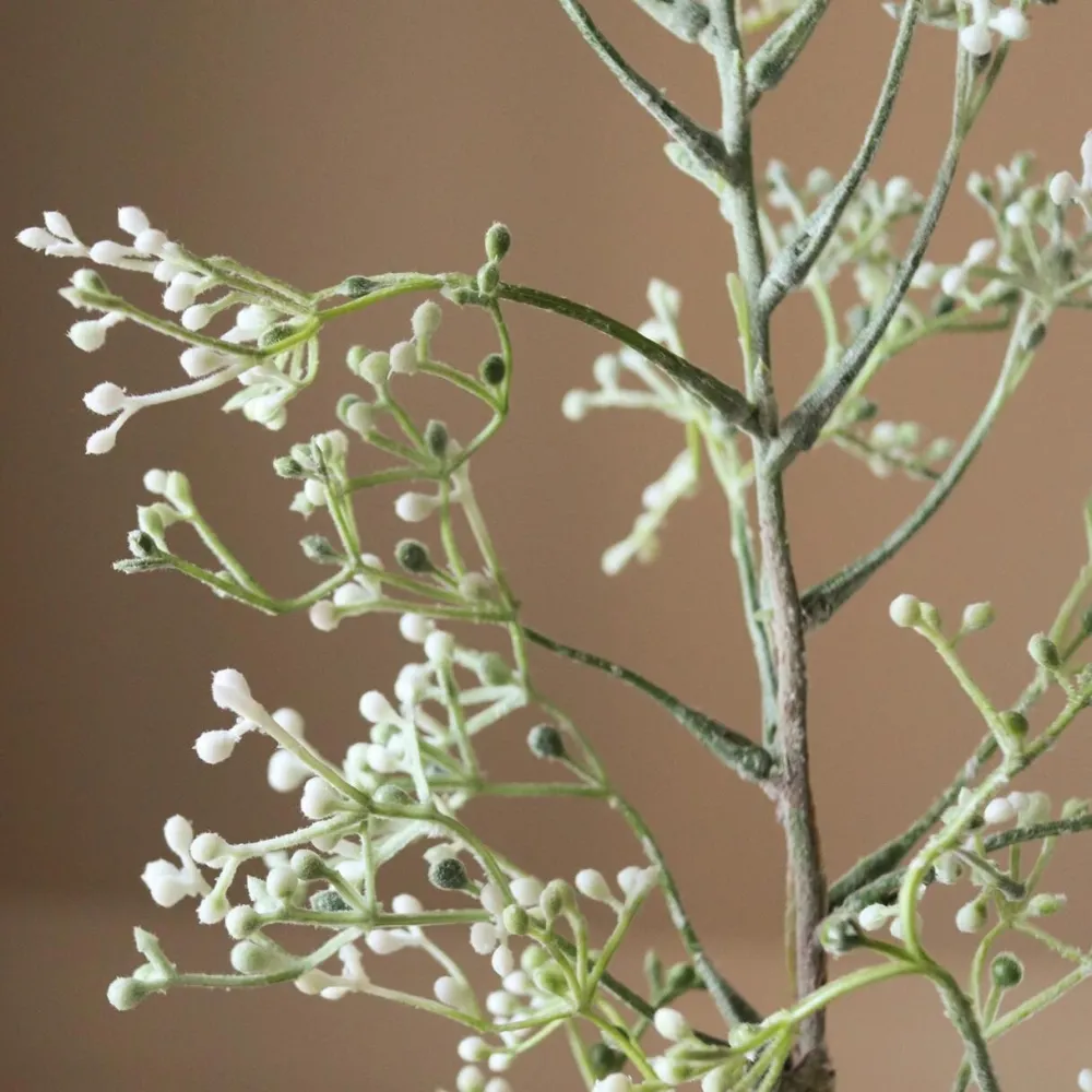 Botané Studios Kunstige Blomster>Rosehip Corallo Branch White