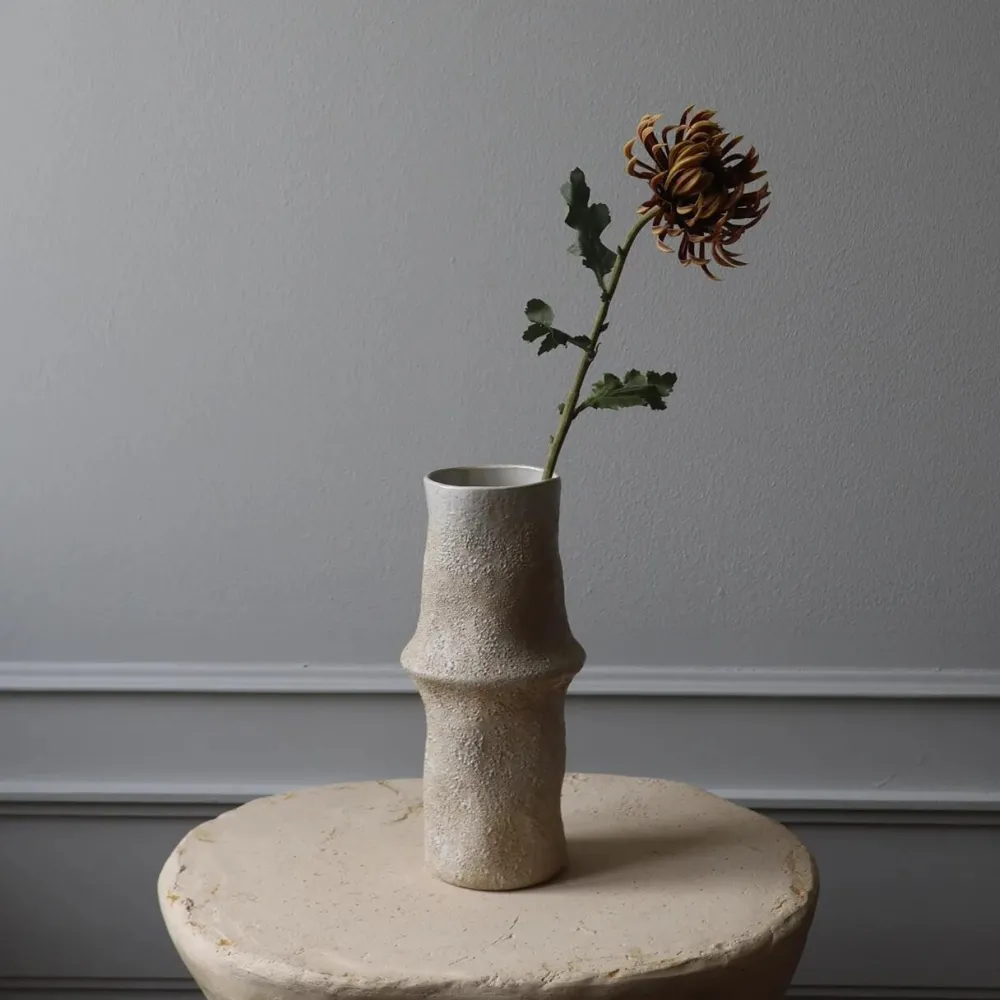 Botané Studios Kunstige Blomster>Semi-Cactus Dahlia Flower Brown