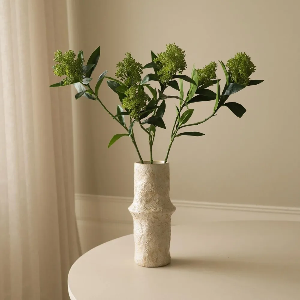 Botané Studios Kunstige Blomster>Skimmia Berry Branch Green