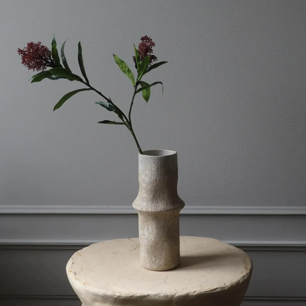 Botané Studios Kunstige Blomster>Skimmia Berry Branch Purple