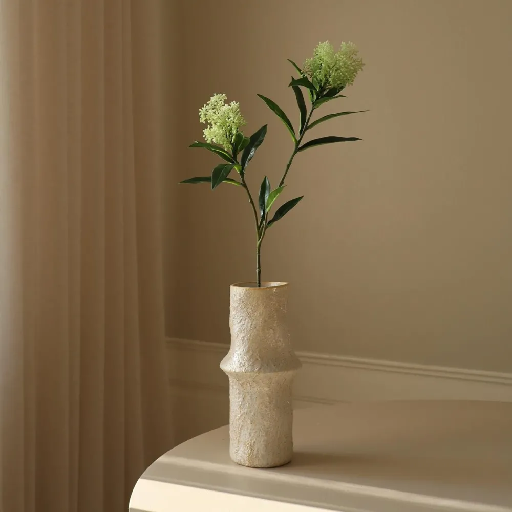 Botané Studios Kunstige Blomster>Skimmia Berry Branch Light Green