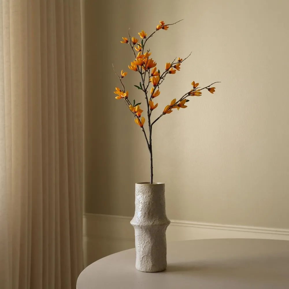 Botané Studios Kunstige Blomster>Star Magnolia Branch Yellow