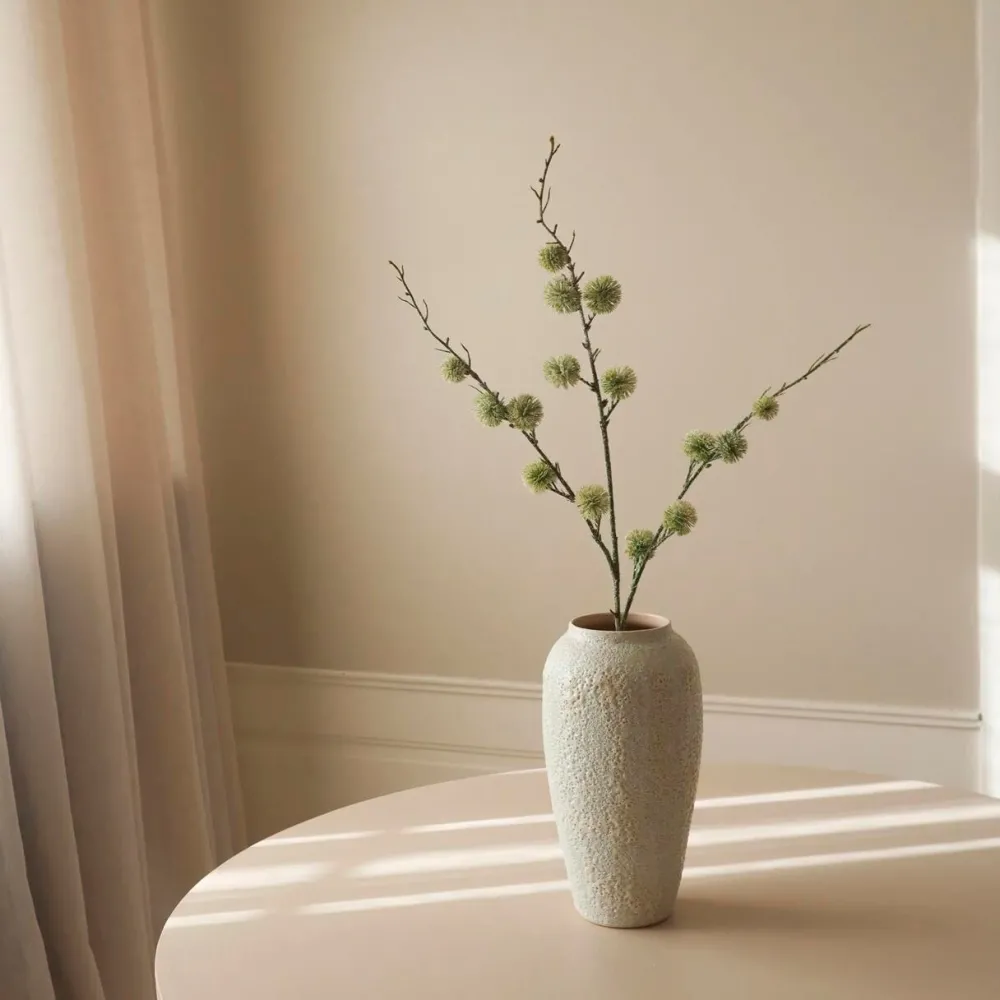 Botané Studios Kunstige Blomster>Thistle Ball Branch Green