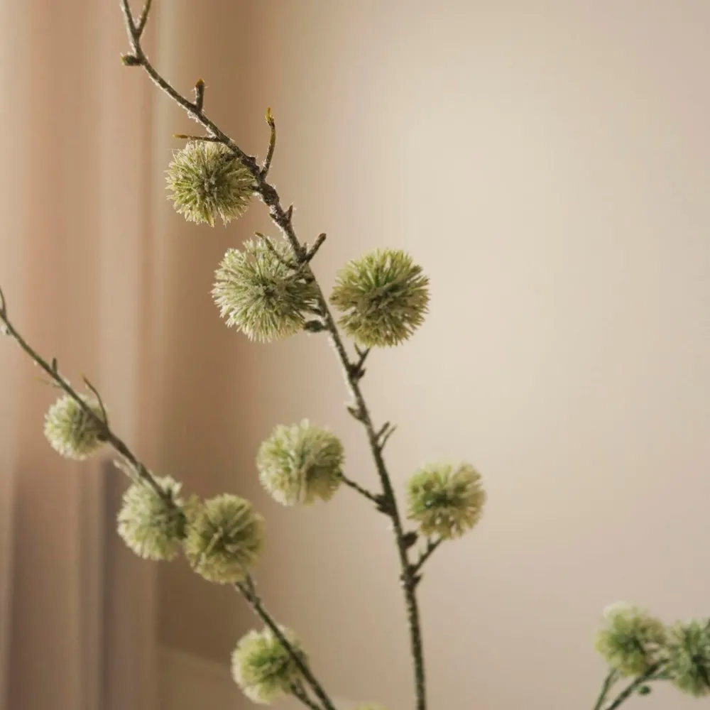 Botané Studios Kunstige Blomster>Thistle Ball Branch Green