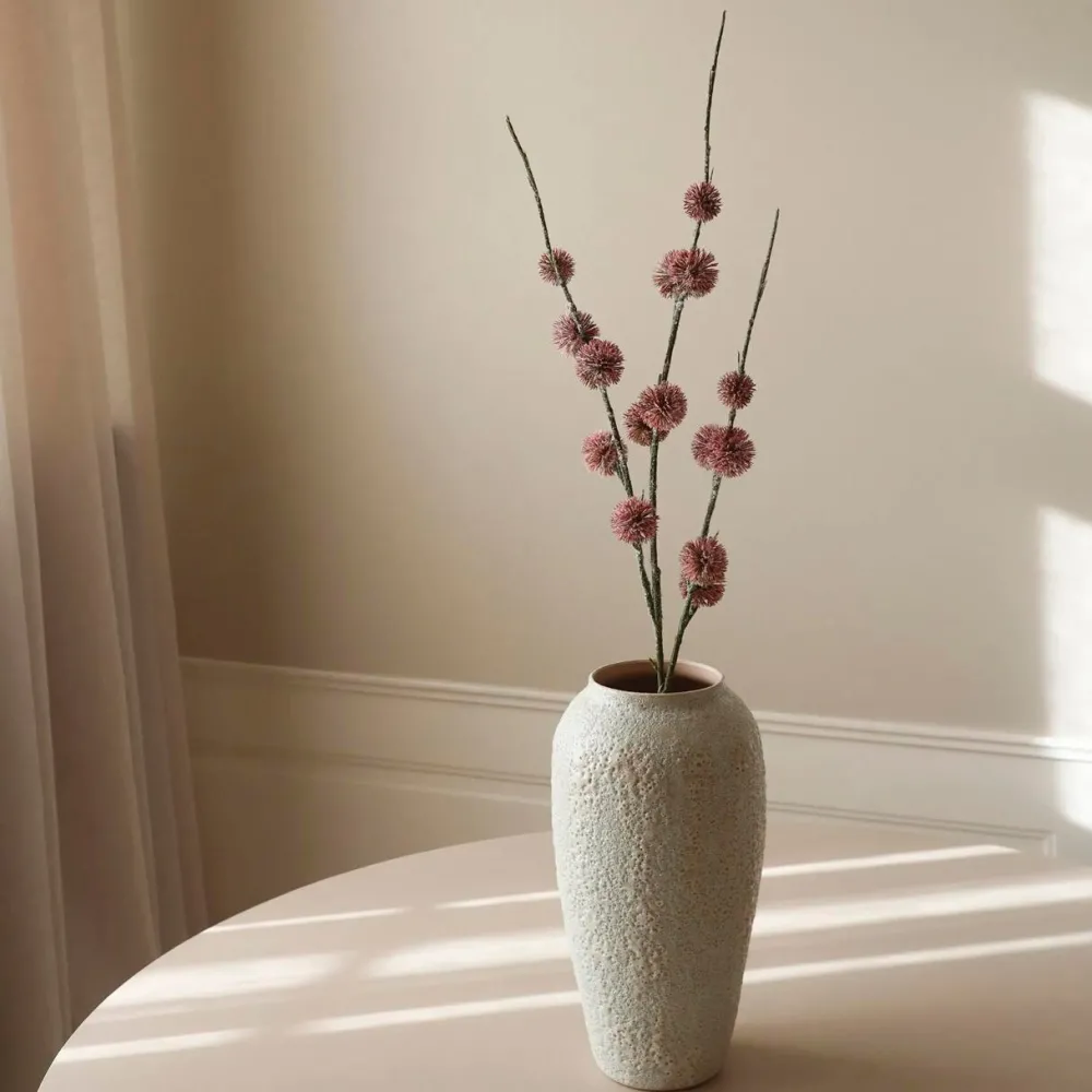 Botané Studios Kunstige Blomster>Thistle Ball Branch Purple