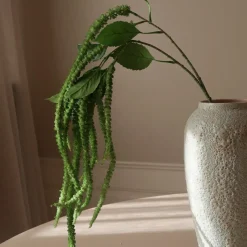 Botané Studios Kunstige Blomster>Three Forks Amaranthus Flower Green