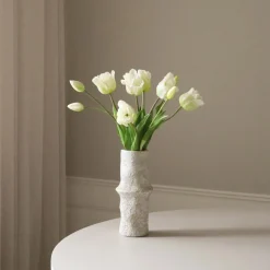 Kunstige Blomster>Botané Studios Triumpf Tulip White (5 pieces)