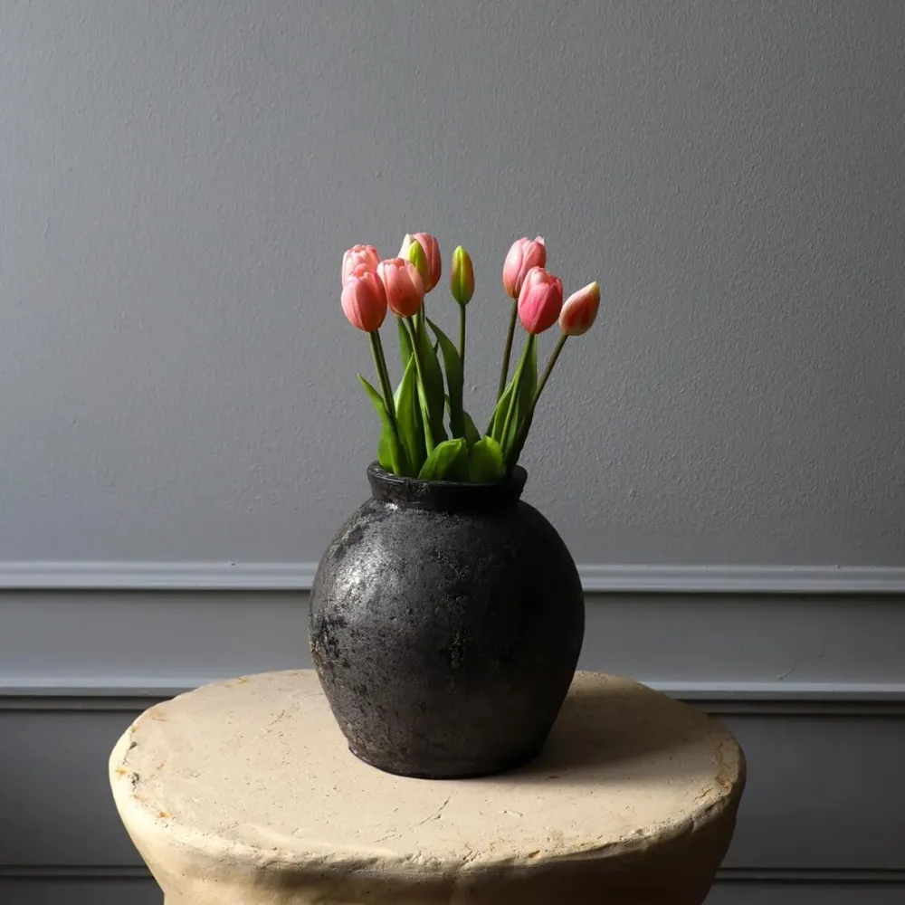 Botané Studios Kunstige Blomster>Tulip Bundle Light Pink (5 pieces)