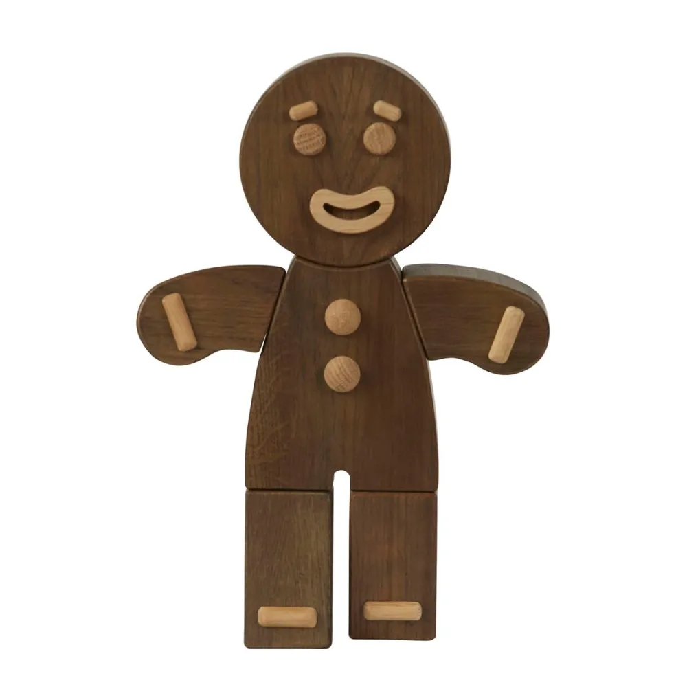 Boyhood Design Andet Boligtilbehør|Figurer>Gingerbread Man Smoked Oak Small