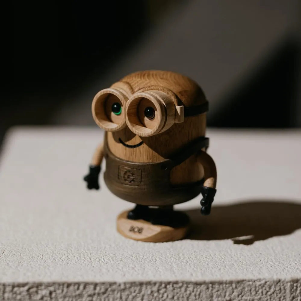 Boyhood Design Andet Boligtilbehør|Figurer>Minion Bob Oak Small