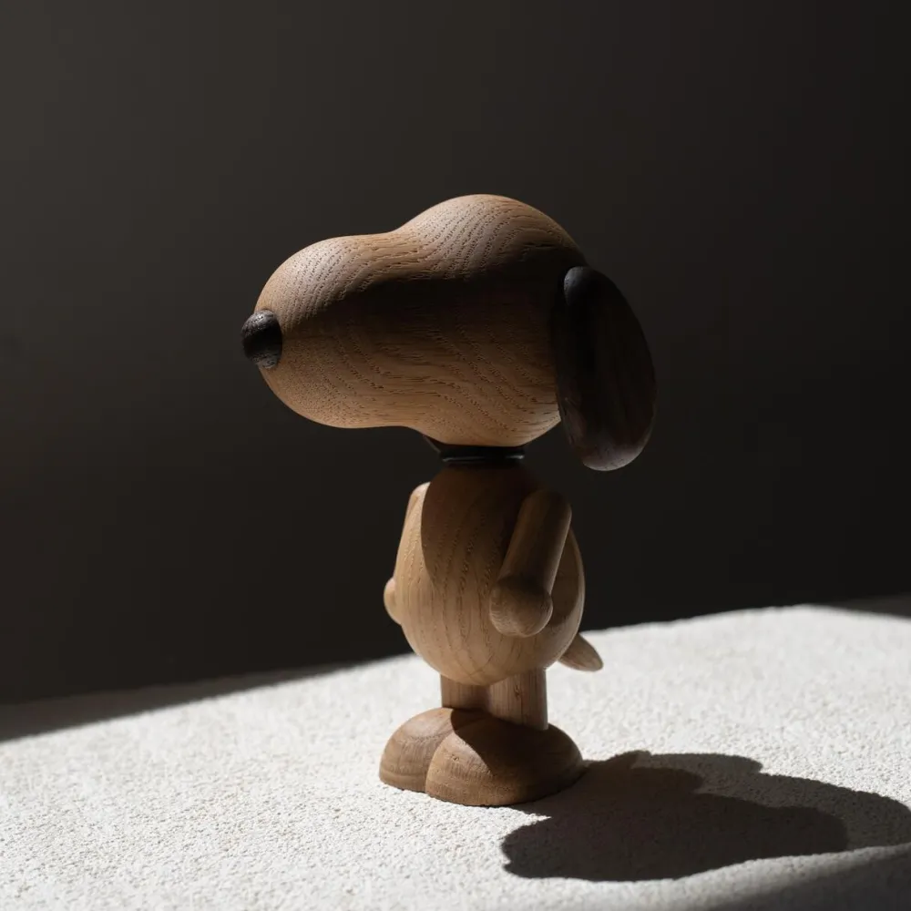Boyhood Design Andet Boligtilbehør|Figurer>Peanut x Snoopy Smoked Oak Mini