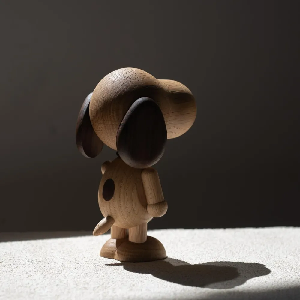 Boyhood Design Andet Boligtilbehør|Figurer>Peanut x Snoopy Smoked Oak Mini