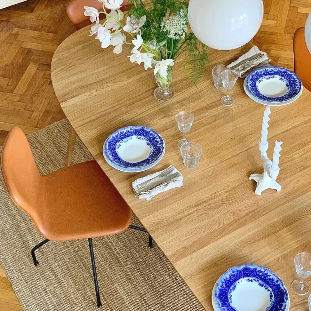 Bruunmunch Køkken|Borde>PLAYdinner Lamé Olieret Eg Inkl. 2 Tillægsplader