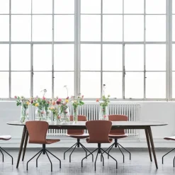 Bruunmunch Køkken|Borde>PLAYdinner Lamé Røget Eg Inkl. 2 Tillægsplader