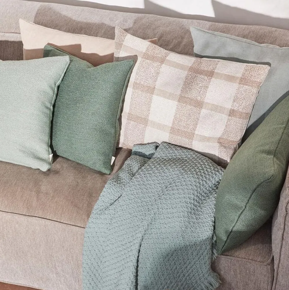 Compliments Plaider>Heaven Throw Dusty Green 120x190 cm