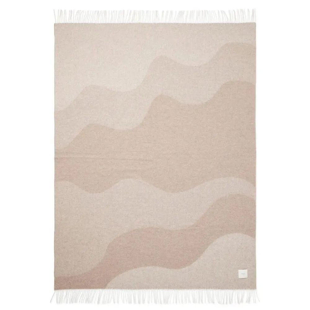 Compliments Plaider>Waves Throw Sand 140x200 cm