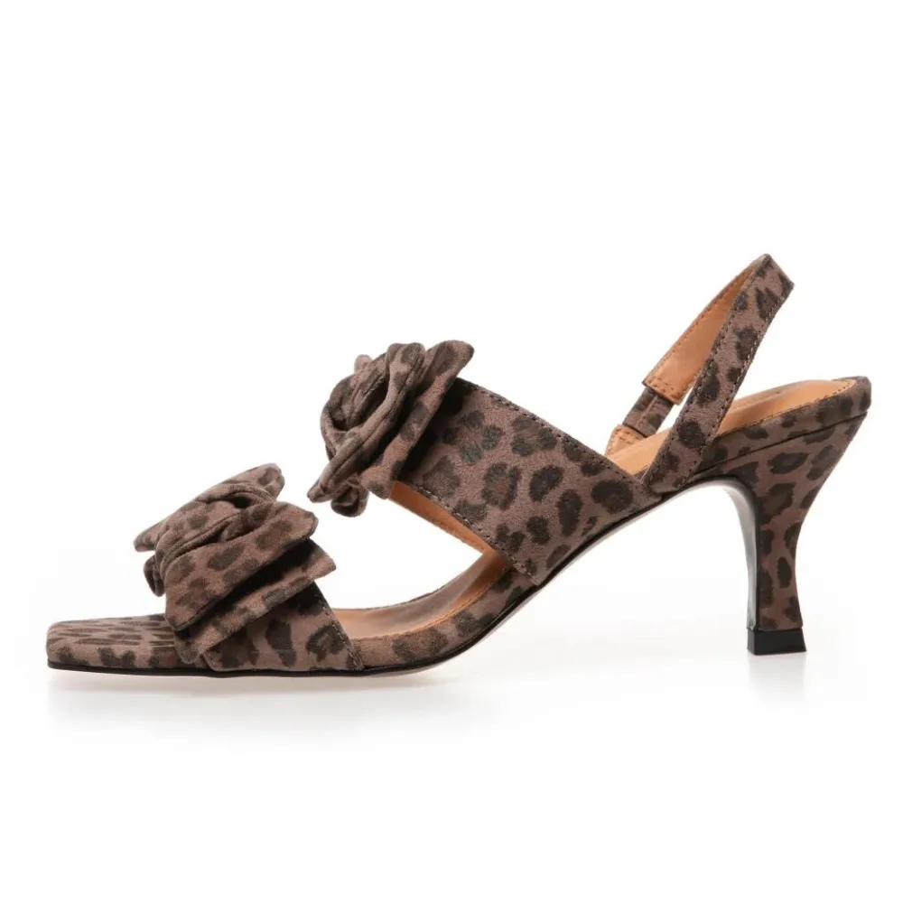 Dame Copenhagen Shoes Sko>Butterfly Heel Leopard