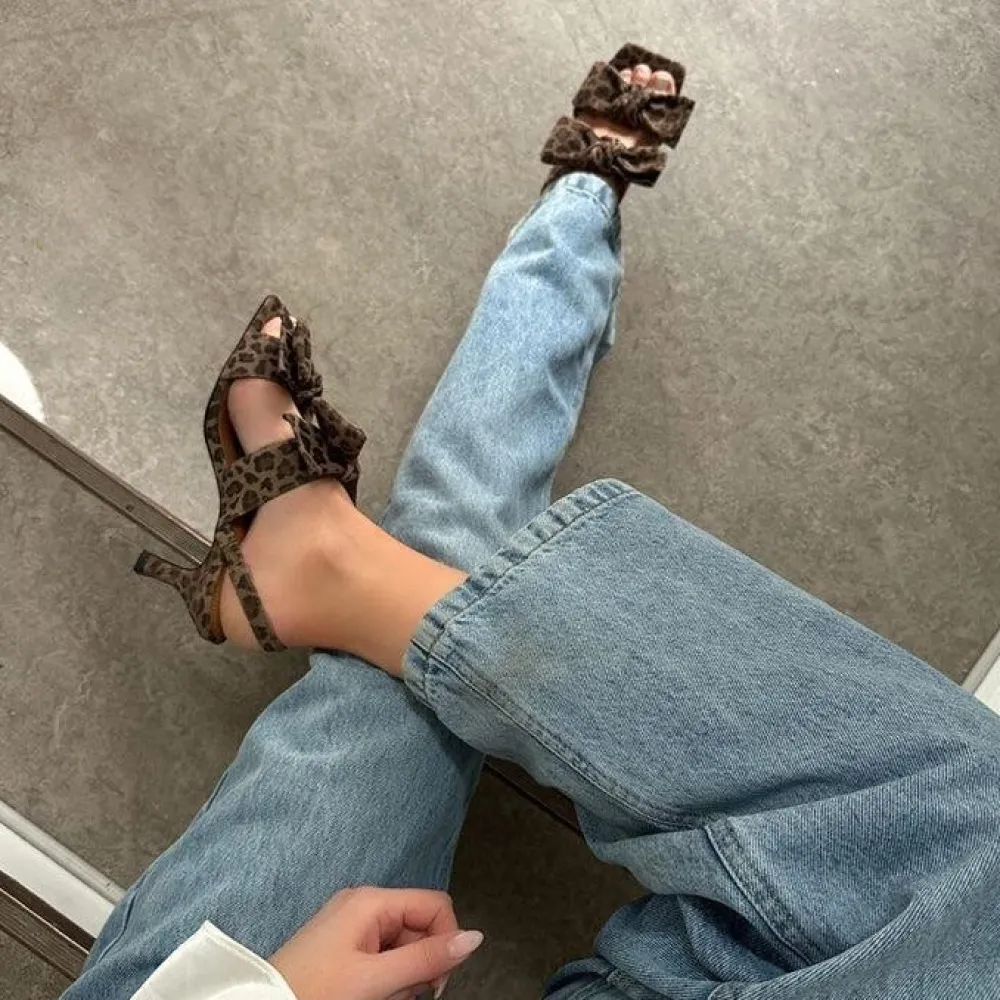 Dame Copenhagen Shoes Sko>Butterfly Heel Leopard