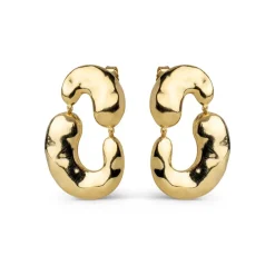 Dame Enamel Copenhagen Accessories|Smykker>Earrings Viona Gold-Plated