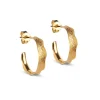 Dame Enamel Copenhagen Accessories|Smykker>Hoops Ane Gold-Plated