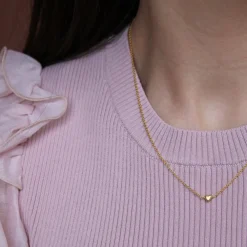 Dame Enamel Copenhagen Accessories|Smykker>Little Love Necklace Silver