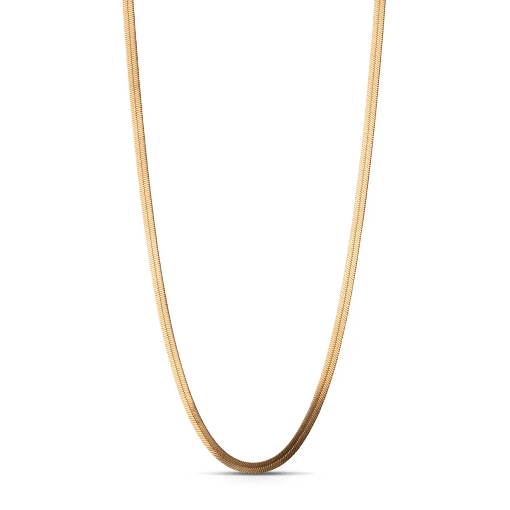 Dame Enamel Copenhagen Accessories|Smykker>Necklace Caroline Gold-Plated