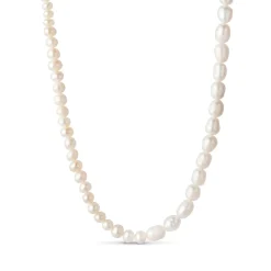 Dame Enamel Copenhagen Accessories|Smykker>Necklace Pearlie Gold-Plated