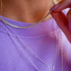 Dame Enamel Copenhagen Accessories|Smykker>Necklace Caroline Silver