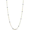 Dame Enamel Copenhagen Accessories|Smykker>Necklace Lola Marine Gold-Plated