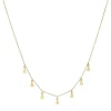 Dame Enamel Copenhagen Accessories|Smykker>Raindrops Choker Gold-Plated