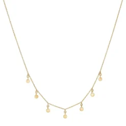 Dame Enamel Copenhagen Accessories|Smykker>Raindrops Choker Gold-Plated