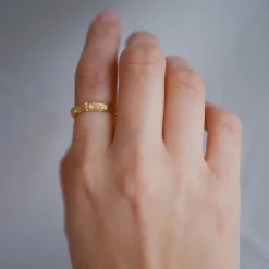 Dame Enamel Copenhagen Accessories|Smykker>Ring Gaia Gold-Plated
