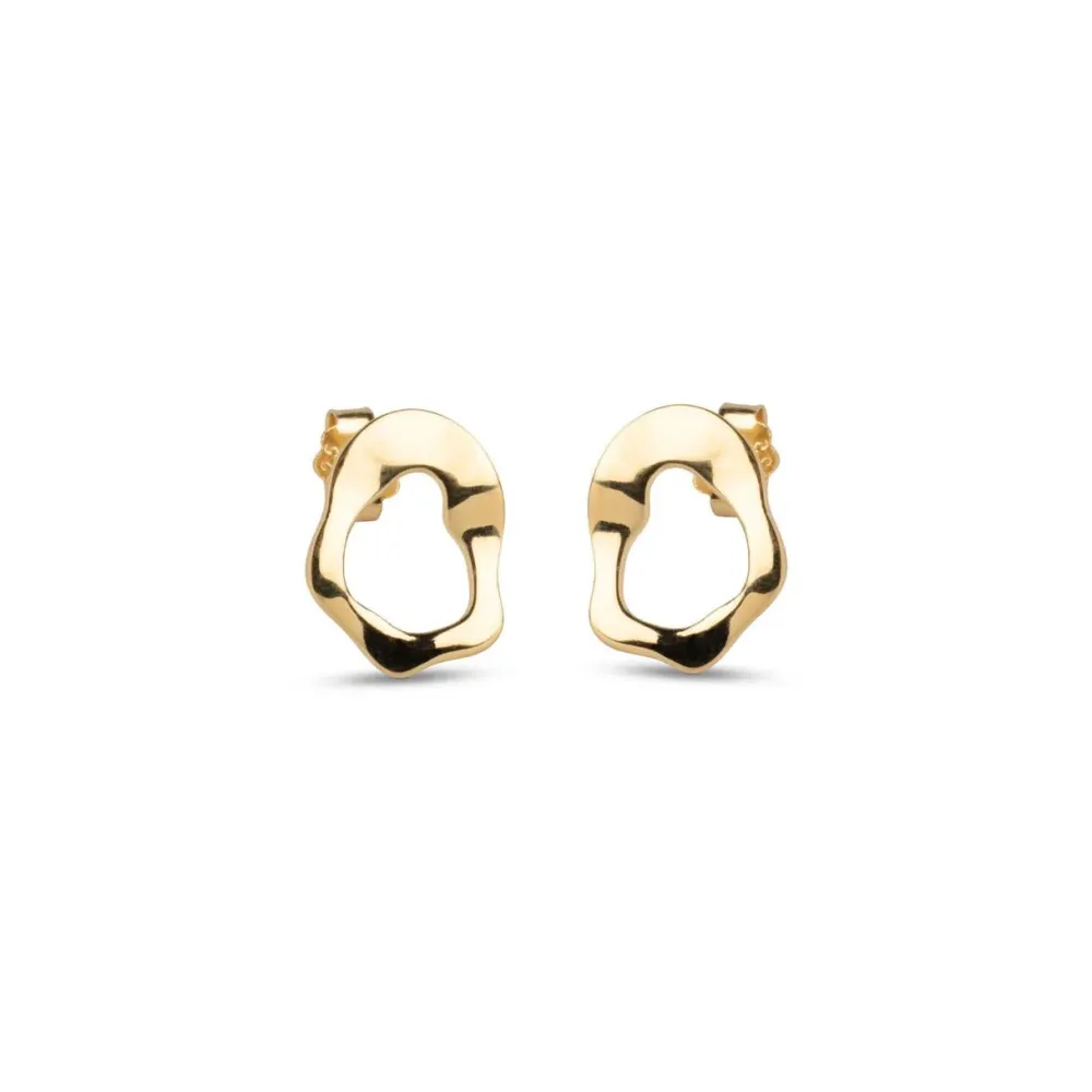 Dame Enamel Copenhagen Accessories|Smykker>Studs Daphne Gold-Plated