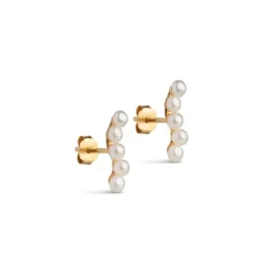 Dame Enamel Copenhagen Accessories|Smykker>Studs Evie Gold-Plated