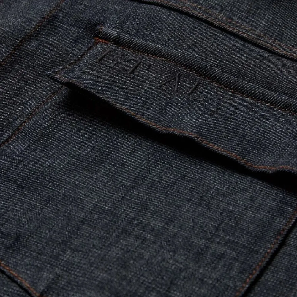 ET AL ORIGINALS Overtøj|Overdele>ET AL Driver Jacket Raw Denim Dark Blue