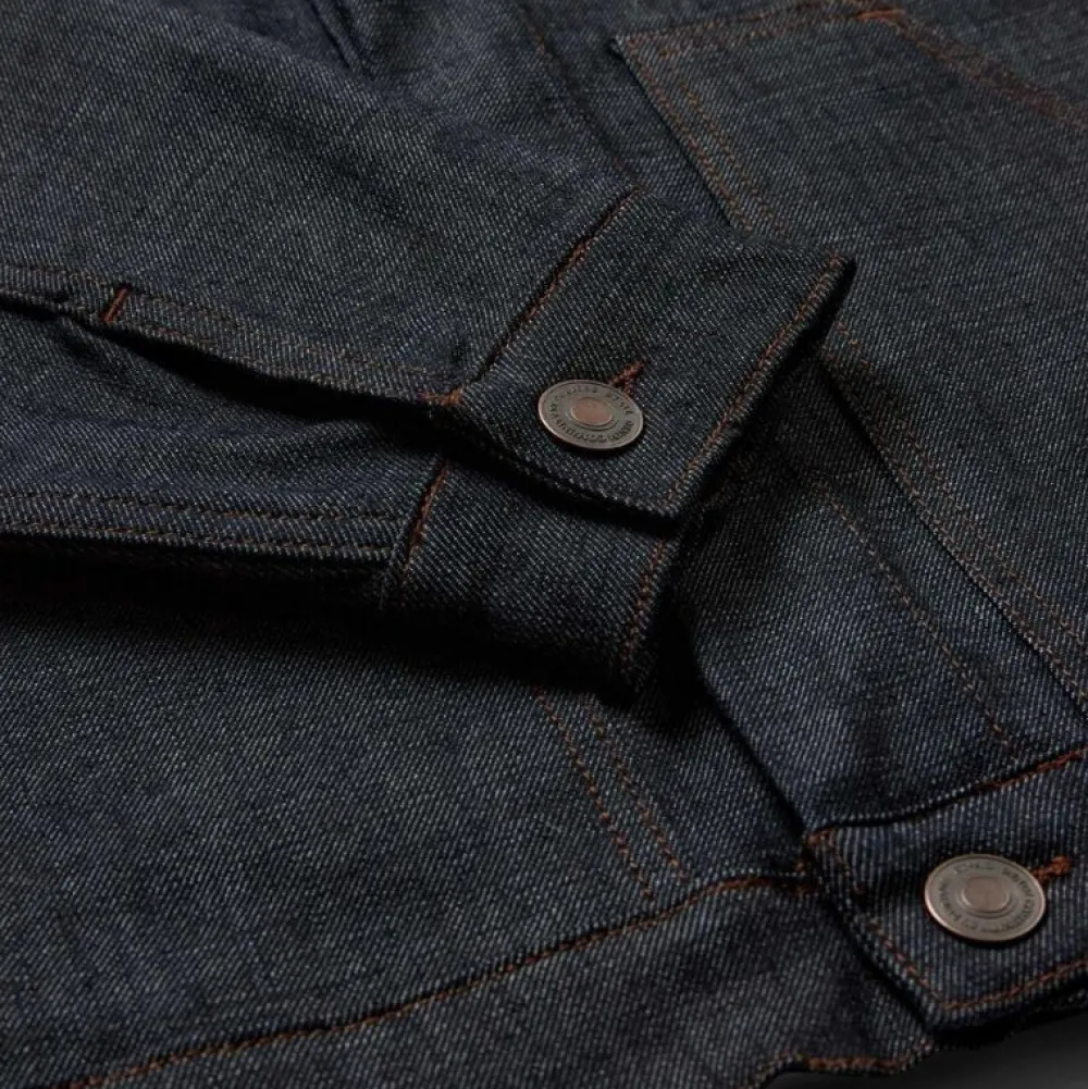 ET AL ORIGINALS Overtøj|Overdele>ET AL Driver Jacket Raw Denim Dark Blue