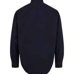 ET AL ORIGINALS Overdele>ET AL Erten Long Sleeve Shirt Navy