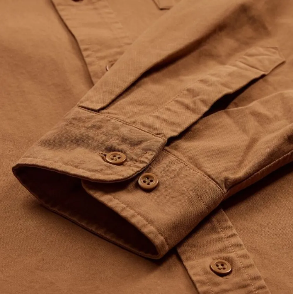 ET AL ORIGINALS Overdele>ET AL Erten Long Sleeve Shirt Mustard