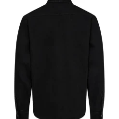 ET AL ORIGINALS Overdele>ET AL Worker Denim Shirt Black