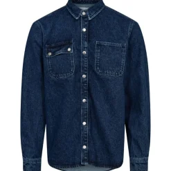ET AL ORIGINALS Overdele>ET AL Worker Denim Shirt Navy