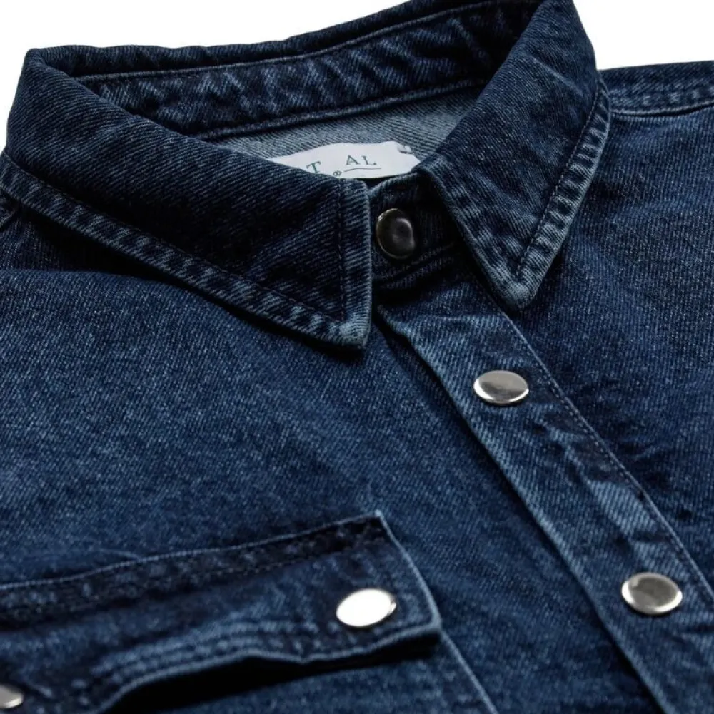 ET AL ORIGINALS Overdele>ET AL Worker Denim Shirt Navy