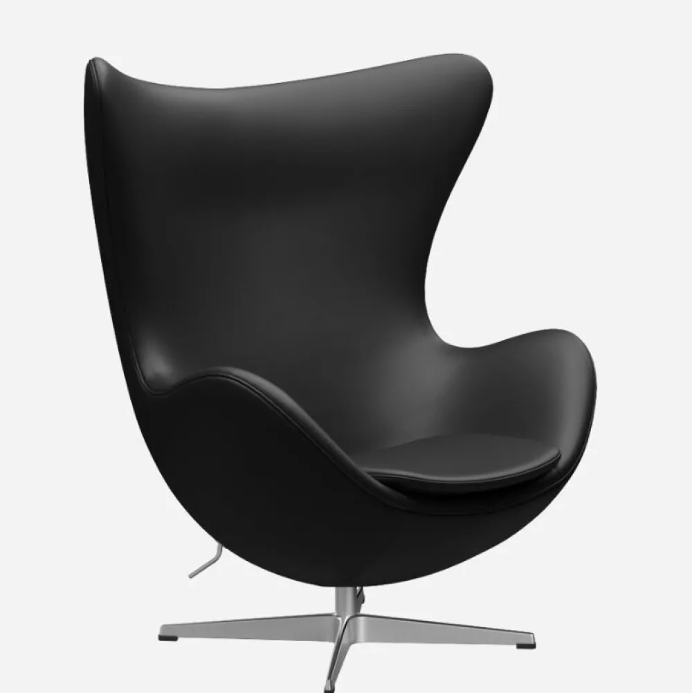 Fritz Hansen Stue|Stole>3316 Ægget Aura Læder